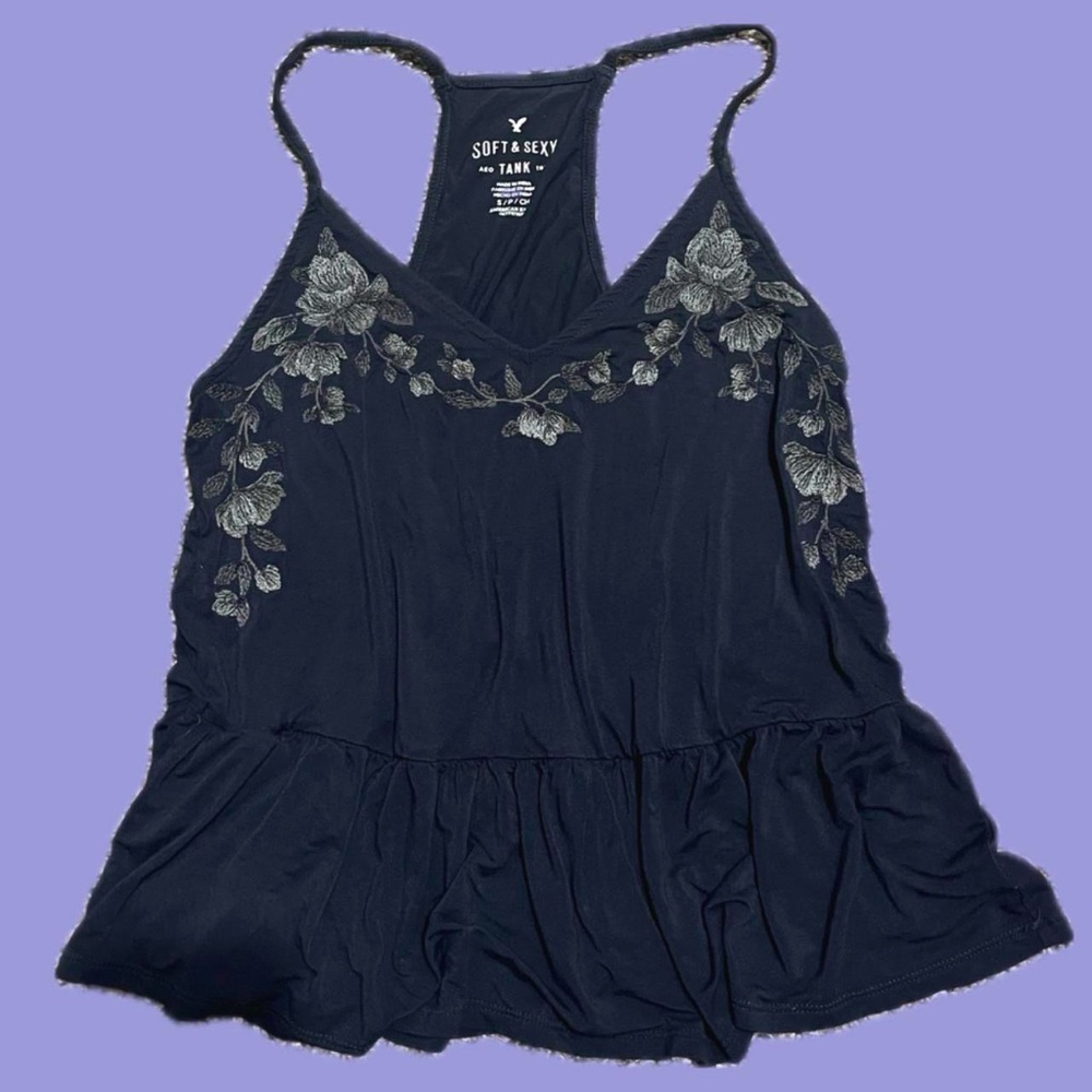 Size small grey American Eagle tank top.